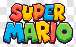Super Mario Logo - Super Mario Logo Transparent PNG