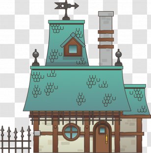 House Cartoon Free Content Clip Art - Public Domain - Cliparts Transparent PNG