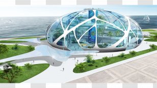 DÃ© Architecture 3deluxe Glass Building - Cube Transparent PNG