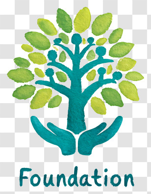 Foundation Logo - Eco Foundation Tree Logo Transparent PNG