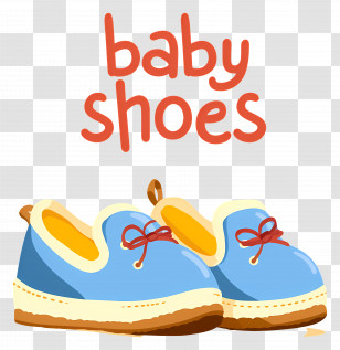 Baby Shoes - Blue Baby Shoes For Infants Transparent PNG
