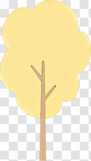 Yellow Leaf Material Property Tree Plant Transparent PNG