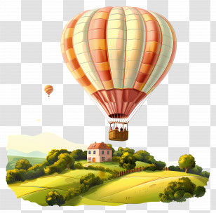 Hot Air Balloon - Hot Air Balloon Adventure Transparent PNG