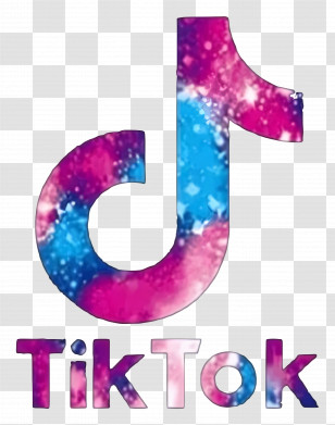 Tiktok Logo - Colorful TikTok Logo Design Transparent PNG