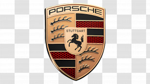 Porsche Logo - Porsche Luxury Brand Logo Transparent PNG