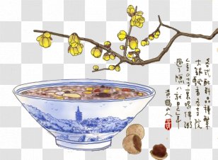 Laba Congee Festival Traditional Chinese Holidays Garlic - Layue - Rice Pudding Transparent PNG
