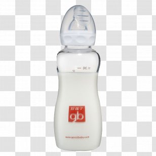Baby Food Bottle Breastfeeding - Watercolor - Feeding Transparent PNG