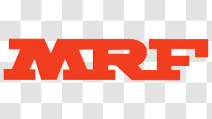 Mrf Logo - MRF Bold Red Wordmark Transparent PNG