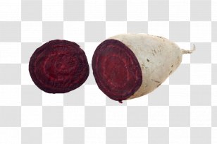 Chard Beetroot Vegetable Soppressata - Purple Beet Head Cut Half Transparent PNG