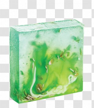 Soap Cosmetics Rectangle Hair Care - Green Transparent PNG