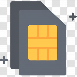Phone Memory - SIM Card Icon Transparent PNG