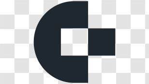 Acrea Logo - Minimal Black Geometric Logo Icon Transparent PNG