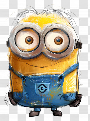 Despicable Me Minion - Fun Cartoon Minion Character Art Transparent PNG