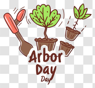 Arbor Day - Arbor Day Tree Planting Illustration Transparent PNG