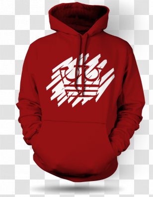 Hoodie T-shirt Red Bluza Bracelet - Yellow Transparent PNG