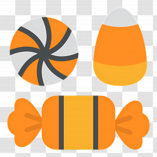 Halloween Food - Assorted Halloween Candy Transparent PNG