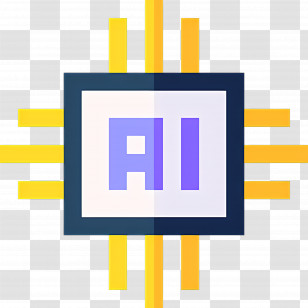 Artificial Intelligence - Artificial Intelligence Chip Illustration Transparent PNG