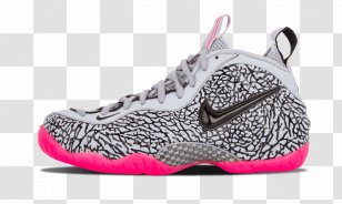 Nike Free Sneakers Basketball Shoe - Black - Watercolor Elephant Transparent PNG