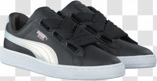 Puma Sneakers Shoe Leather White - Shoelaces - Adidas Transparent PNG