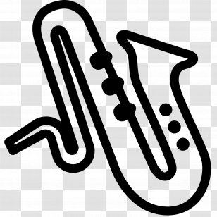 Saxophone Musical Instruments - Tree Transparent PNG
