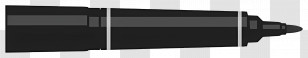Pen - Black Marker For Writing Transparent PNG