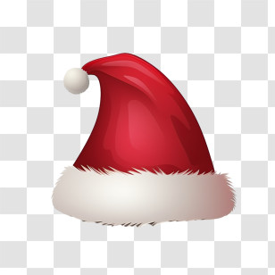 Santa Claus Hat - Festive Santa Hat For Christmas Transparent PNG