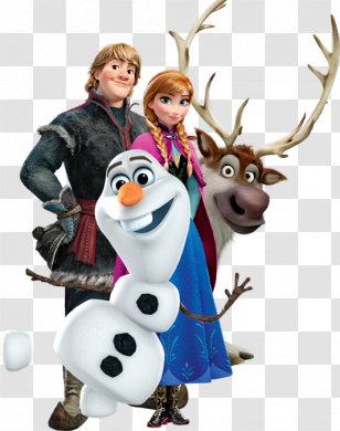 Anna Kristoff Elsa Olaf Hans - Vector Space - Frozen Transparent PNG