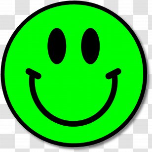 Smiley Emoticon Happiness Clip Art - Green - Happy Faces Transparent PNG