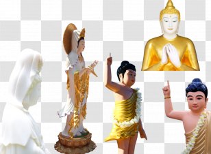 Statue Figurine Religion Recreation Gautama Buddha - Kwan Yin Transparent PNG