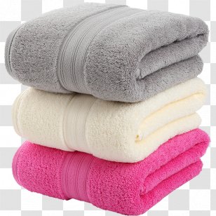 Towel Cotton U6d74u5dfe Bathrobe Bathing - Linens - Bath Transparent PNG