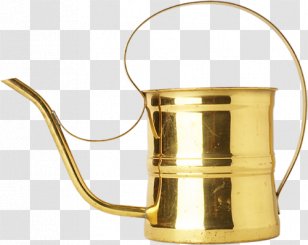 Watering Cans Gardener Brass - Kitchen Garden Transparent PNG