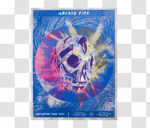 Poster Arcade Fire Reflektor Concert - Flower - Tour & Travels Transparent PNG
