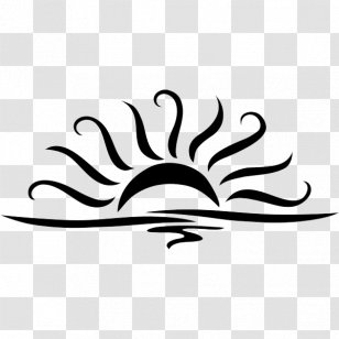 Clip Art Drawing Sunrise Image Illustration - Leaf - Liberty Nc Real Estate Transparent PNG