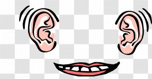 T-shirt Mouth Map Nose Clip Art - Heart - Active Listening Transparent PNG