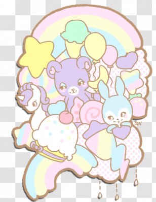 Hello Kitty Kavaii Pin DeviantArt - Artwork - Pastel Transparent PNG