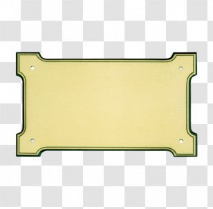 Metal Line Material Angle - Yellow Transparent PNG