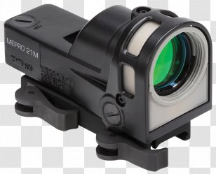 MEPROLIGHT LTD 1x30 Mepro 21 Dual-Illumination Reflex Sight (Bull's Eye Reticle) Reflector Red Dot Mako Group M21 - Telescopic - Bullseye SKU: BLighted Magnifiers For Low Vision Transparent PNG