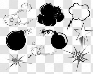 Explosion Drawing Bomb Detonation - Grenade Transparent PNG