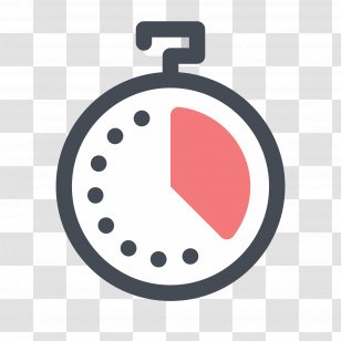 Stopwatch Font - Timer Transparent PNG