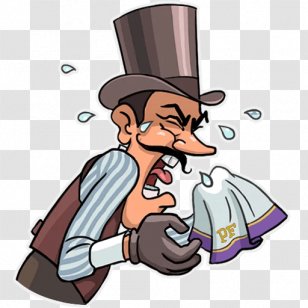Professor Fate Sneeze Disease Influenza Sticker Transparent PNG