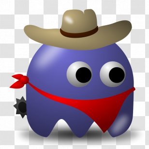 Pac-Man 2: The New Adventures Space Invaders Ms. Arcade Game - Ms Pacman - Cowboy Transparent PNG