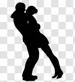 Kiss Clip Art Vector Graphics Intimate Relationship - Black Transparent PNG