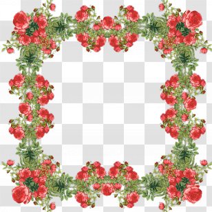 Picture Frames Flower Rose Clip Art Transparent PNG