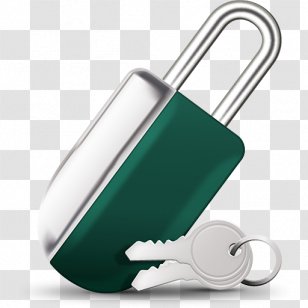 Baggage Luggage Lock Icon - Green - Padlock Image Transparent PNG