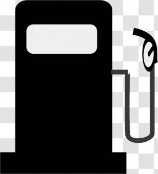 Fuel Dispenser Car Gasoline Filling Station - Black Transparent PNG