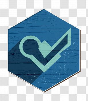 Social Media Icon - Electric Blue - Logo Symbol Transparent PNG