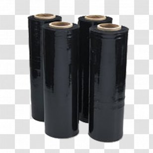 Stretch Wrap Shrink Cling Film Plastic Packaging And Labeling - Cylinder - Stretching Transparent PNG
