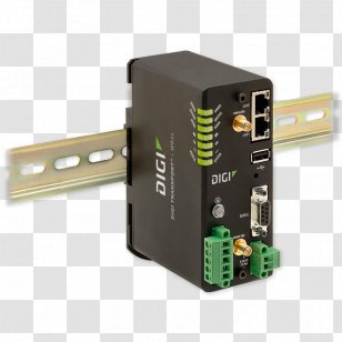 Router Digi International LTE Machine To 4G - Technology - Cellular Grid Transparent PNG