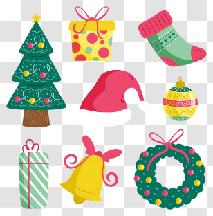 Christmas Decorations - Christmas Holiday Decorations Transparent PNG