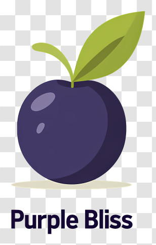 Purple Bliss Logo - Purple Bliss Plum Logo Transparent PNG